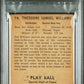 1941 Play Ball Ted Williams #14 PSA 2