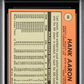 1969 Topps Hank Aaron #100 MBA 4