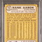 1968 Topps Hank Aaron #110 PSA 3