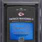 2017 Panini Donruss Optic Patrick Mahomes II #177 Autograph PSA 8