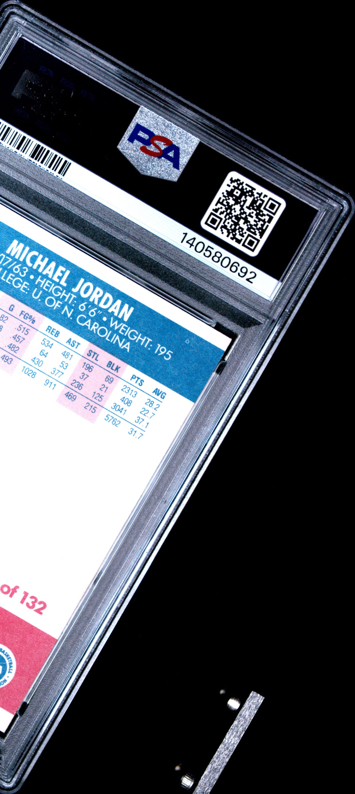 1987 Fleer Michael Jordan #59 PSA 6