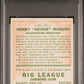 1933 Goudey Heinie Manush #187 PSA 5
