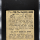 1948 Leaf Gum Co. Ted Williams #76 SGC 1.5