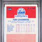 1986 Fleer Tom Chambers #15 PSA 9