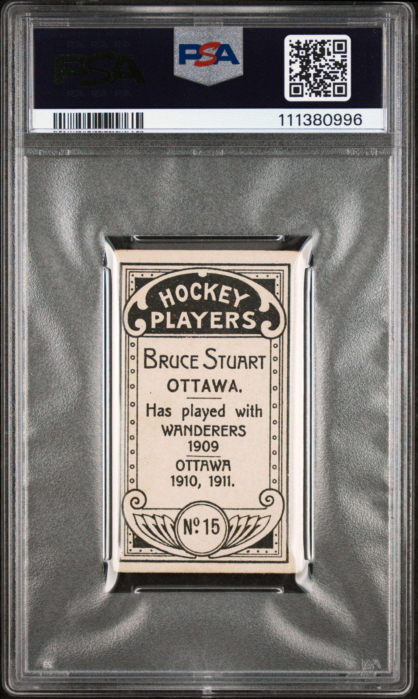 1911 C55 Bruce Stuart #15 PSA 3