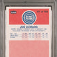 1986 Fleer Joe Dumars #27 PSA 7