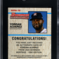 2020 Bowman Heritage Yordan Alvarez Chrome Rookie Auto Refractor SGC 9.5 Auto 10