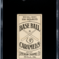 1909 American Caramel Co. (E90-1) Bill Bradley SGC 4