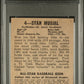 1948 Leaf Stan Musial #4 PSA 4
