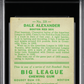 1933 Goudey Dale Alexander #221 MBA 2.5