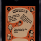 1967 Topps Who Am I? Babe Ruth #12 No Instructions On Back SGC 5