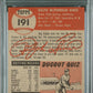 1953 Topps Ralph Kiner #191 PSA 6