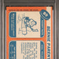 1968 Topps Bernie Parent #89 PSA 5 Auto 9