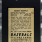 1952 Bowman Mickey Mantle #101 SGC 3