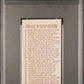 1910 E98 Set Of 30 Bill Dahlen Green Oc PSA 9