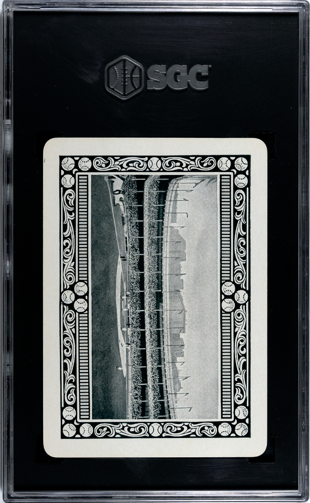 1914 Wg4 Polo Grounds Hughie Jennings SGC 9