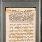 1915 Cracker Jack Leslie Bush #166 PSA 1