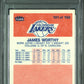 1986 Fleer James Worthy #131 PSA 7