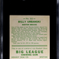 1933 Goudey Billy Urbanski #212 SGC 4