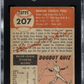 1953 Topps Whitey Ford #207 SGC 1.5