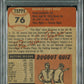 1953 Topps Pee Wee Reese #76 PSA 1