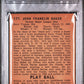 1940 Play Ball Frank Homerun Baker #177 PSA 4