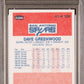 1986 Fleer Dave Greenwood #41 PSA 9