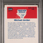 1986 Fleer Sticker Michael Jordan #8 PSA 2