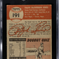 1953 Topps Ralph Kiner #191 SGC 3