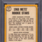 1968 Topps Mets Rookies #177 J. Koosman N. Ryan PSA 7