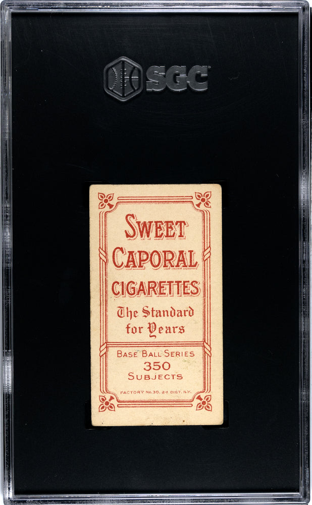 1910 Sweet Caporal (T206) Roger Bresnahan With Bat SGC 5