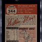 1953 Topps Willie Mays #244 SGC 6