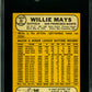 1968 Topps Willie Mays #50 SGC 6