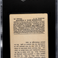 1915 Cracker Jack Charles Adams #63 SGC 1.5