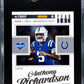 2023 Panini Luminance Anthony Richardson #Y1ARISP Year One Sigs. SP SGC 10 Auto 10
