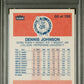 1986 Fleer Dennis Johnson #50 PSA 9