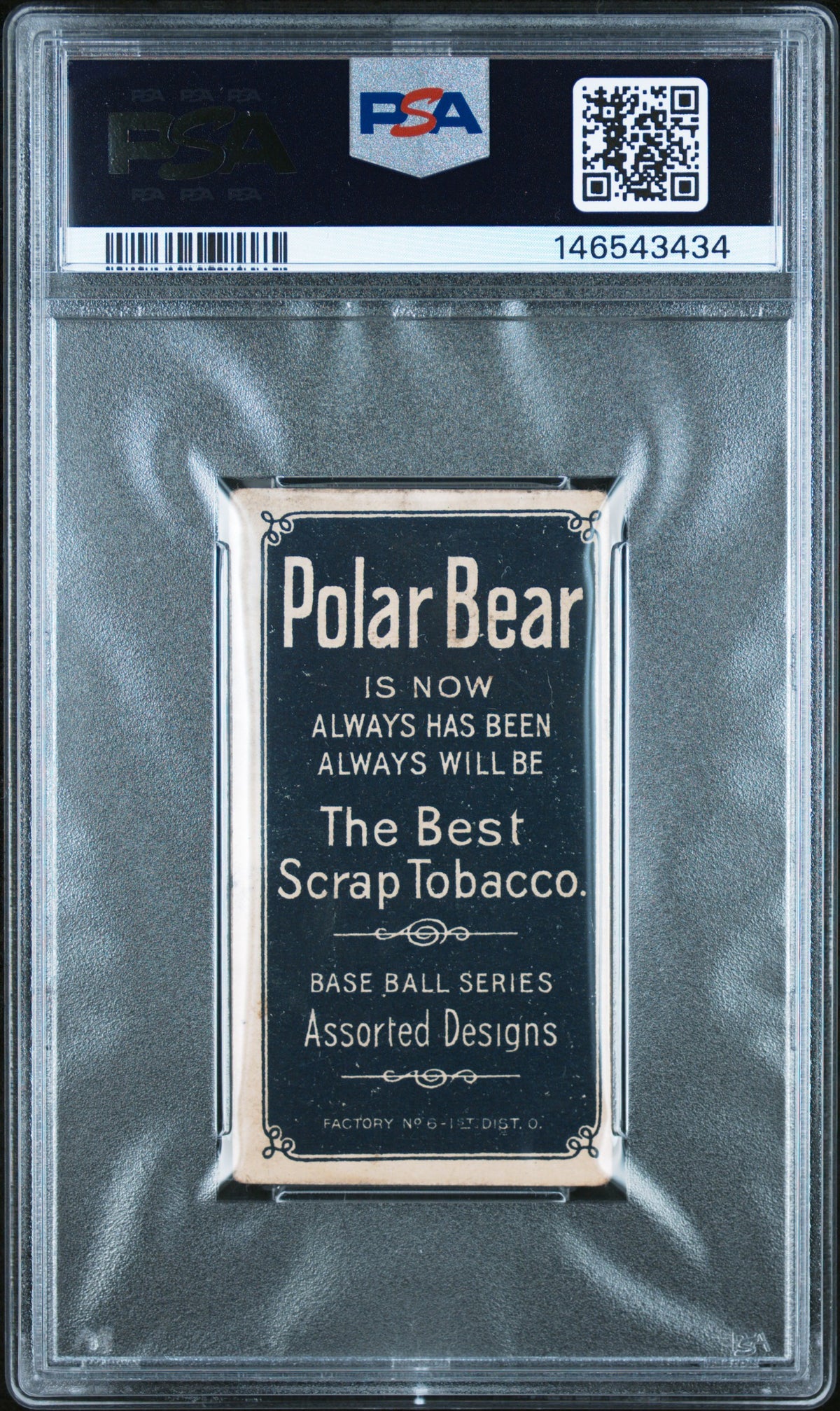 1909-11 T206 Polar Bear Rube Marquard Follow Through PSA 2