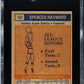 1972 Topps Spencer Haywood #162 All Star SGC 9
