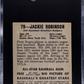 1948 Leaf Gum Co. Jackie Robinson #79 SGC 3