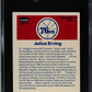 1986 Fleer Sticker Julius Erving #5 SGC 7