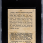 1914 Cracker Jack George Stovall #11 SGC 2