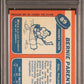 1968 Topps Bernie Parent #89 PSA 4