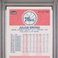 1986 Fleer Julius Erving #31 PSA 9
