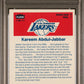 1986 Fleer Sticker K. Abdul-Jabbar #1 PSA 7