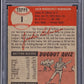 1953 Topps Jackie Robinson #1 PSA 4.5