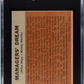 1962 Topps Managers' Dream #18 SGC 2