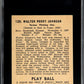 1940 Playball Walter Johnson #120 SGC 5