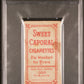 1909-11 T206 Sweet Caporal 350/30 Jack White Buffalo PSA 1
