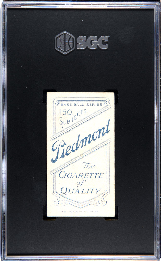 1909 Piedmont Cigarettes (T206) Jack Powell SGC 2.5