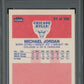 1986 Fleer Michael Jordan #57 Oc PSA 9